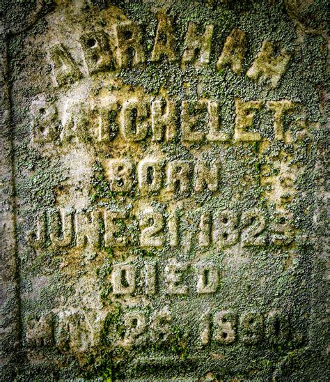 Abraham Batschelet 1828 1890 Memorial Find A Grave