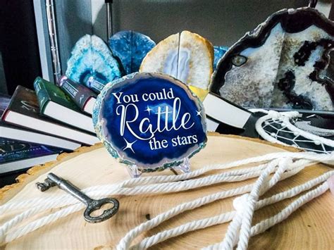 Rattle The Stars Sarah J Maas Quote Throne Of Glass Tog Etsy