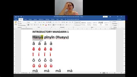 Series 2 Book 1 Chapter 0 Pinyin Part 1 Aeiou By Aprof Dr Low Hiang Loon Youtube