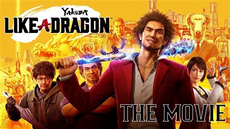 Yakuza Like A Dragon The Movie English Dub All Cutscenes Youtube