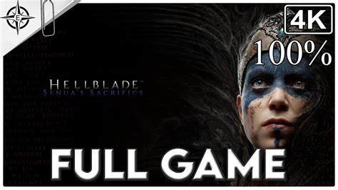 Hellblade Senuas Sacrifice Gameplay 100 Walkthrough Hard Full Game