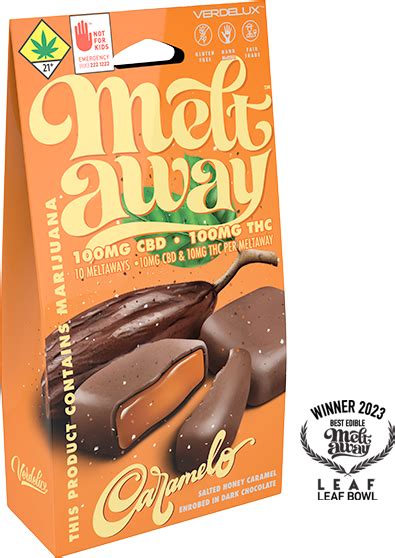 Meltaway Chocolate Covered Honey Caramel Edibles