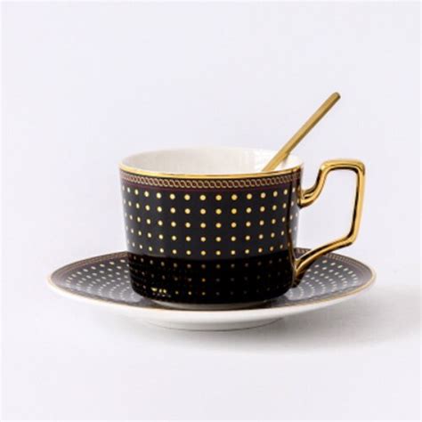 Europese Bone China Koffie Set Top Grade Porselein Grandado