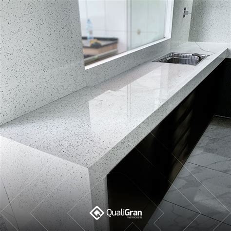 Cozinha Em Quartzo Branco Stellar