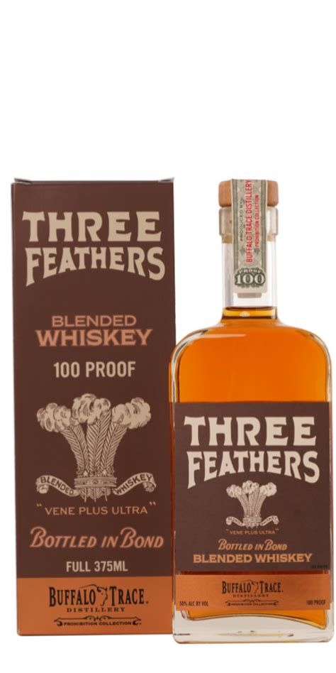 Three Feathers Buffalo Trace Distillery Prohibition Collection