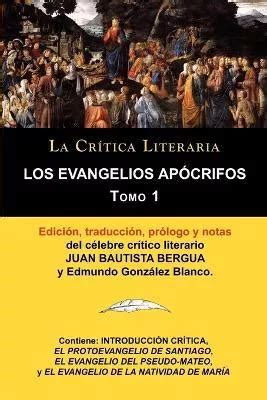 Libro Los Evangelios Apocrifos Tomo Coleccion La Criti Env O Gratis