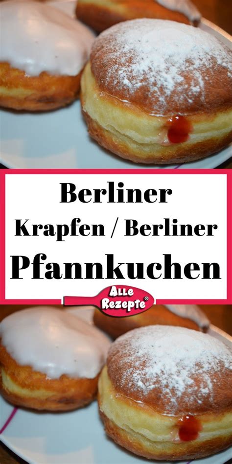 Berliner Krapfen Berliner Pfannkuchen Alle Rezepte