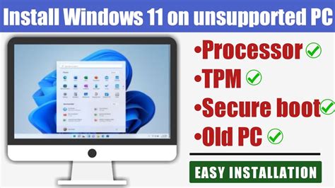 How To Install Windows 11 On Unsupported Pc Laptop Without Data Loss Live Installation [ Hindi