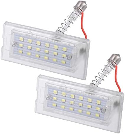 Amazon A Absopro Car K White Led License Plate Light Assembly