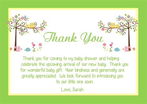 21 Of the Best Ideas for Thank You Card for Baby Shower Gift – Home ...