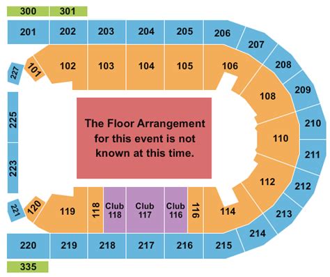 Mohegan Sun Arena Floor Seating Chart Floor Roma