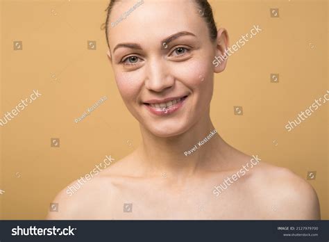 Portrait Attractive Happy Naked Caucasian Girl Stock Photo Shutterstock