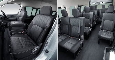 New Nissan Caravan Micro Bus Interior picture, Inside view photo of T Seats image