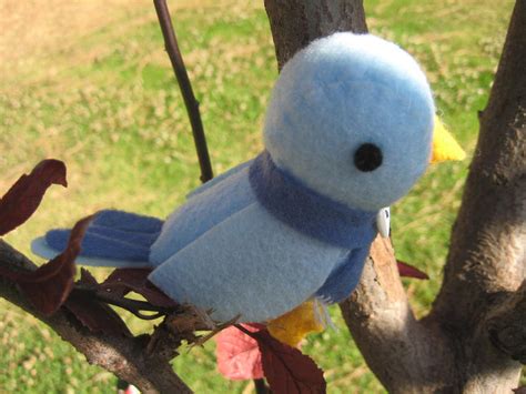 Blue Bird Plushie by uglykat on DeviantArt