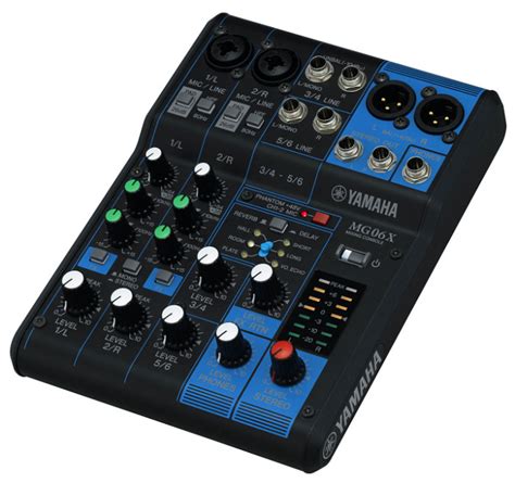 Yamaha MG06X — недорогой микшерный пульт 3-го поколения | ProSound