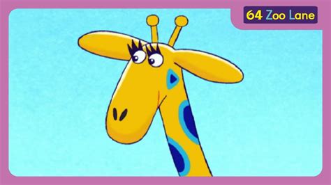 64 Zoo Lane Georgina The Giraffe 🦒 Cartoon For Kids Youtube