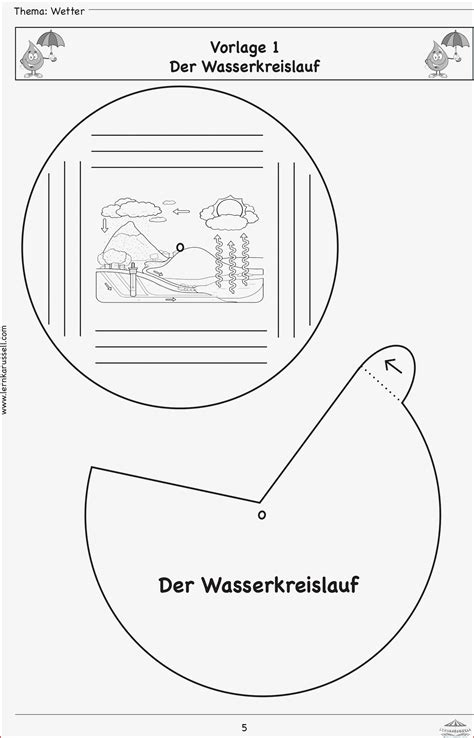 Wasserkreislauf Grundschule Arbeitsbl Tter Worksheets Kostenlose