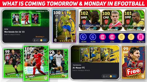 What Is Coming Tomorrow Next Monday In Efootball Mobile New