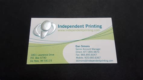 Embossed Business Cards Printing | Print Shop Calgary - Minuteman Press ...