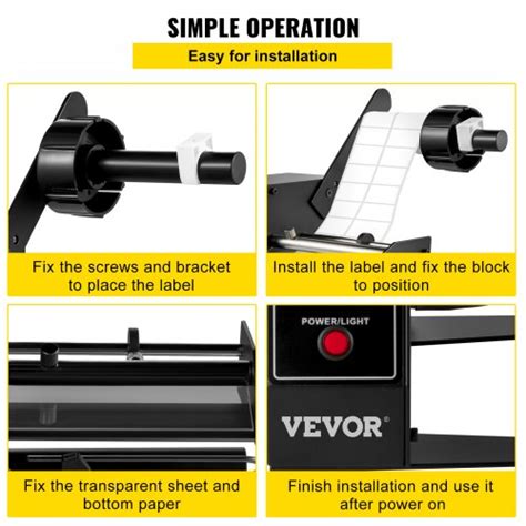 VEVOR VEVOR Dispensador Vertical de Etiquetas Automático AL 1150D