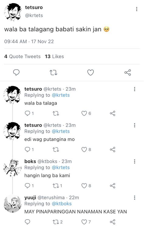 Alecks On Twitter MALIGAYANG KAARAWAN TETSU Thank U Mx