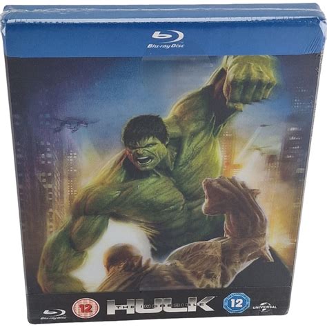 Incredible Hulk Blu Ray Steelbook Lenticular Zavvi Exclusive Limited