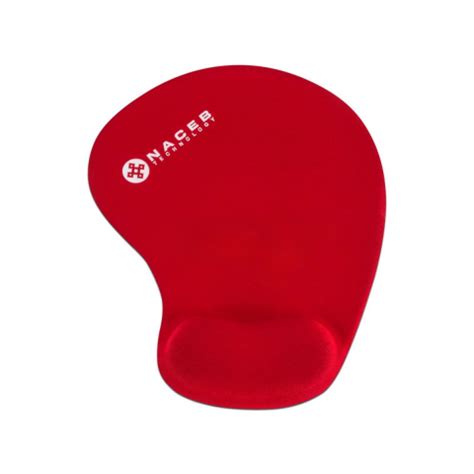 Mousepad Naceb Con Descansa Mu Ecas De Gel Na Ro Rojo De Naceb