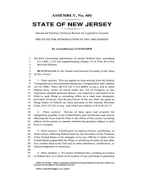 Fillable Online Njleg State Nj Form A Fax Email Print Pdffiller