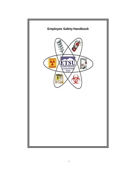 Pdf Employee Safety Handbook Environmental Health And Safety · Pdf