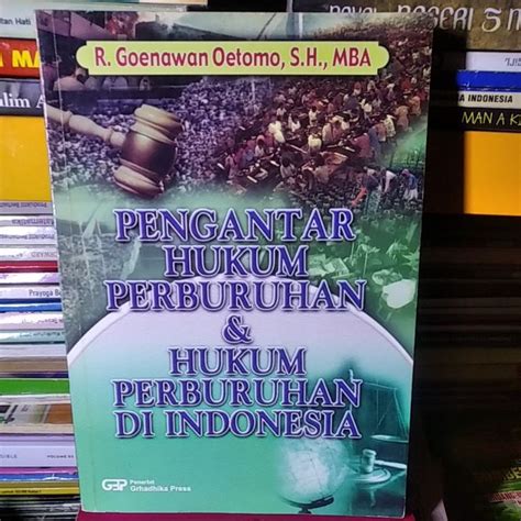 Jual Buku Pengantar Hukum Perburuhan Hukum Perburuhan Indonesia