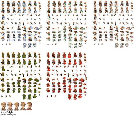 The Spriters Resource Full Sheet View Final Fantasy Tactics