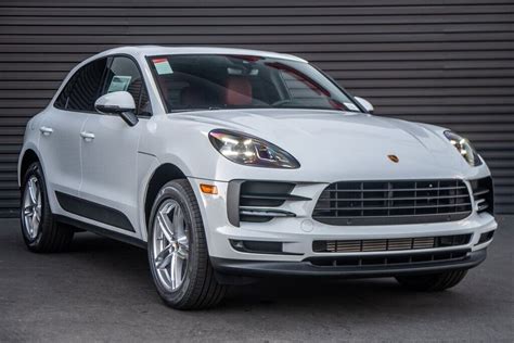 2020 Porsche Macan 25 Miles White 4d Sport Utility 20l I4 Turbocharged