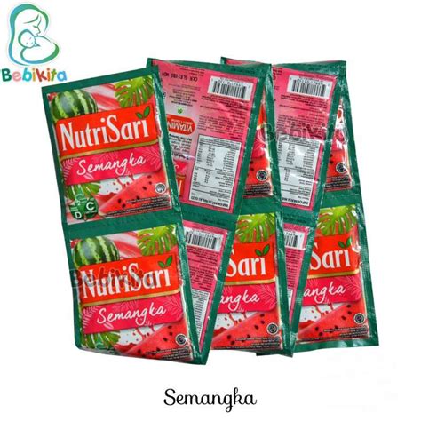 Jual Nutrisari Minuman Serbuk Instan Rasa Semangka Minuman Segar