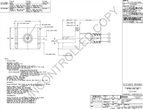 131 3701 82x Drawing Datasheet By Cinch Connectivity Solutions Johnson