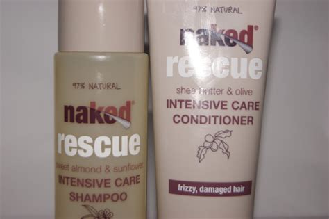 Naked Rescue Shampoo And Conditioner For Frizzy Damaged Hair Review The Sunday Girl