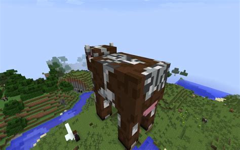 Statue of a Cow Minecraft Map