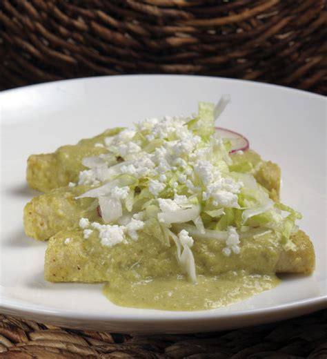 Arriba 45 Imagen Receta De Enchiladas Verdes Con Queso Abzlocal Mx