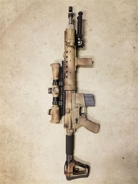 Mk12 mod H upper, Ace stock, Leupold mk4 - AR15.COM