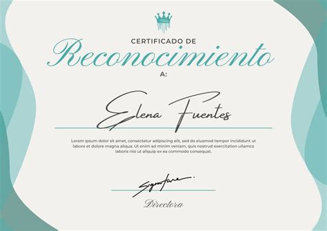 Plantillas De Certificados De Participación Gratis Para Editar Canva