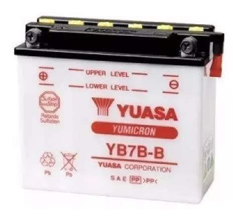 Bateria Yuasa Yb7b B Cbx Nx Xr 150 200 Sahara Nx 350 Xr