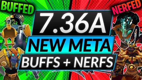 New Patch A Full Changes Major Buffs And Nerfs Dota Update