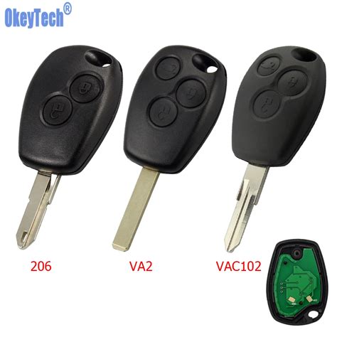 OkeyTech Llave De Coche Remota Inteligente Accesorio Para Renault