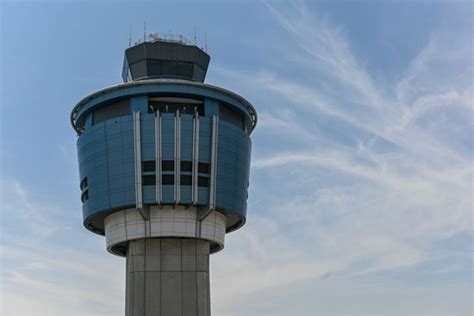 Air Traffic Control Tower Laguardia Airport Editorial Stock Photo