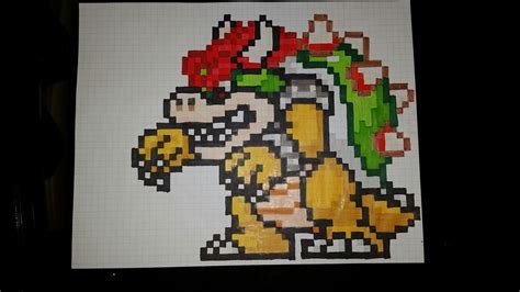 pixel art bowser 31 Idées et designs pour vous inspirer en images