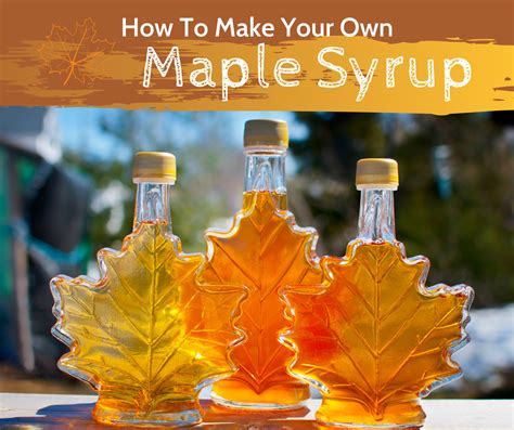 Making Maple Syrup Beat Your Neighbor