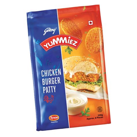 Chicken Burger Patty Buy Yummiez Chicken Burger Patty Online At Best