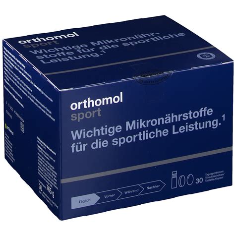 Orthomol Sport Trinkfl Schchen Tabletten Kapseln St Shop Apotheke