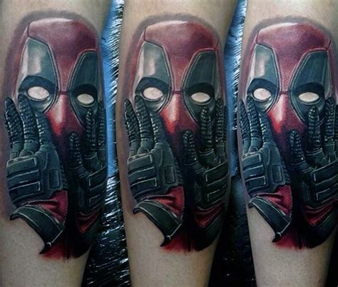 70 Deadpool Tattoo Designs For Men - Superhero Ink Ideas