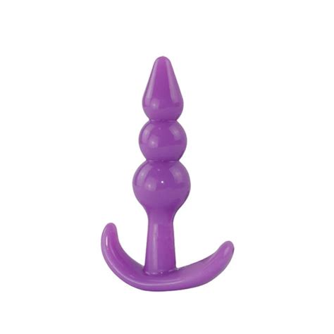 Plug Anal Escalonado Em Silicone 9 X 2 5 CmLovely Sex Shop