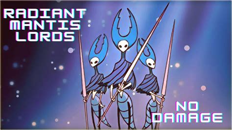 Hollow Knight Mantis Lord Boss Fight Youtube